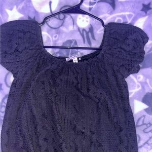 cute black wester shirt